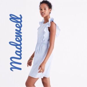 Madewell ☀️ Bellflower Ruffle Dress.